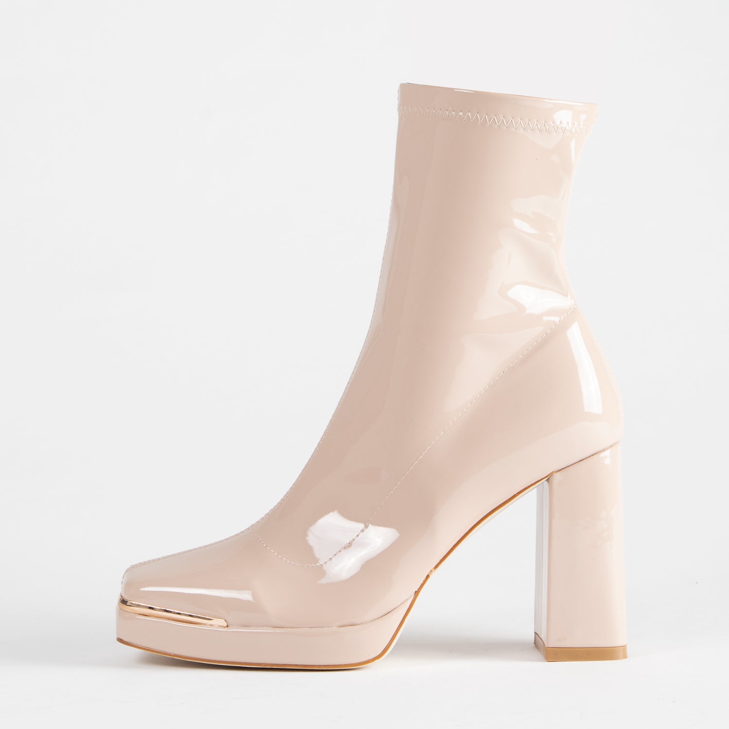 RAID Hunter Ankle Boot in Nude