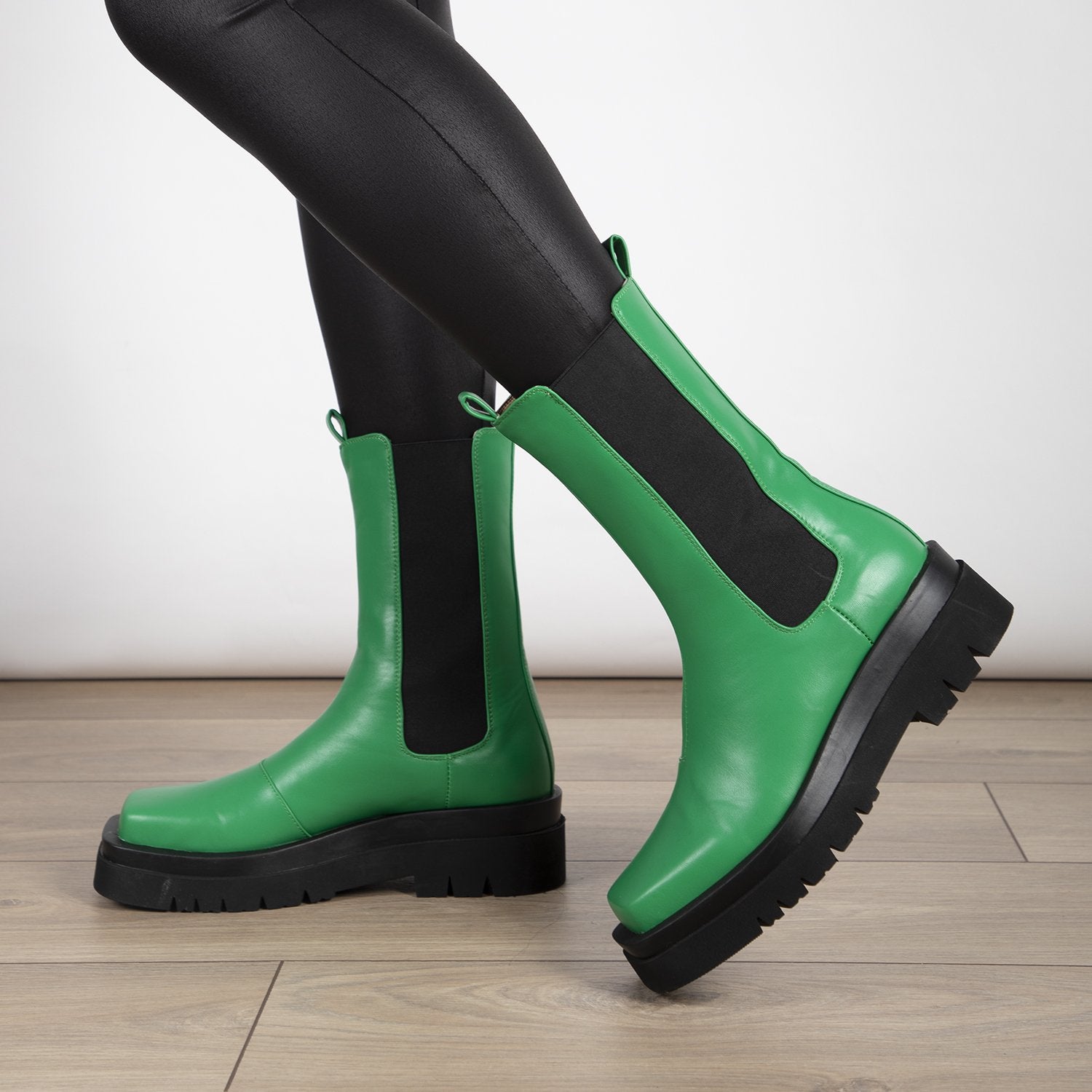 RAID Newport Ankle Boot in Green