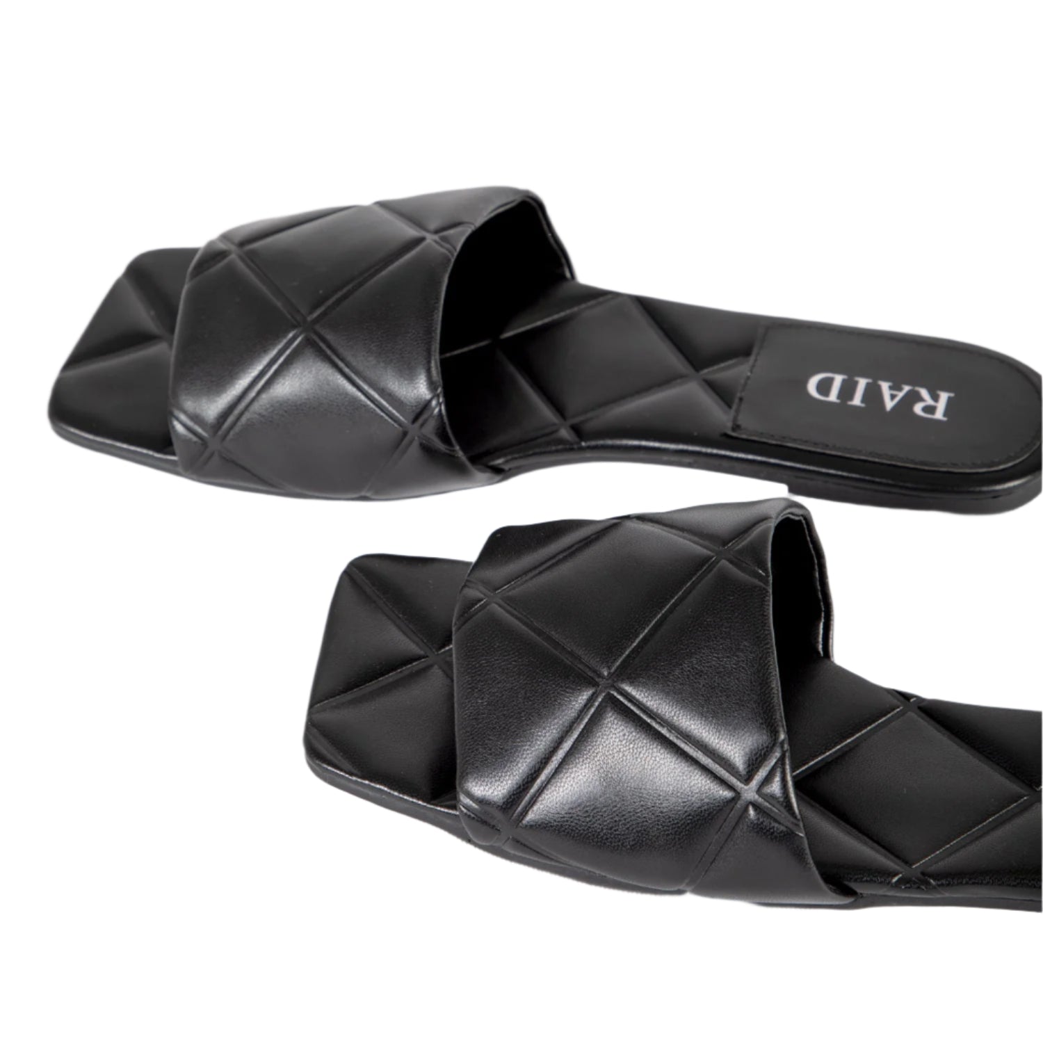 RAID Adora Flat Mule in Black