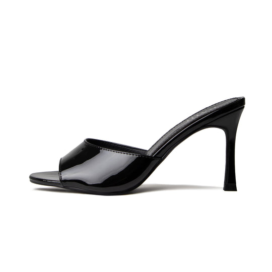 RAID Clarisse Heeled Mules in Black