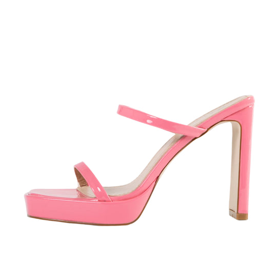 RAID Genica Heeled Mule in Pink