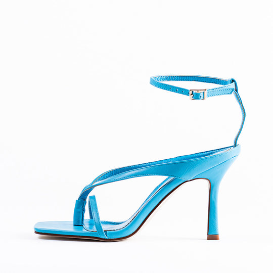 RAID Meeka Heeled Sandal In Blue