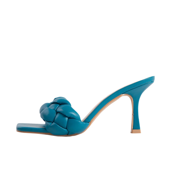 RAID Sandra Padded Mule in Teal