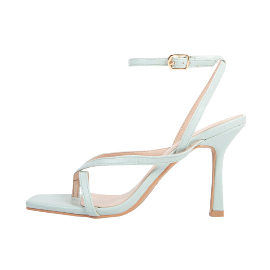 RAID Dorneah Square Toe Post Sandal In Peppermint