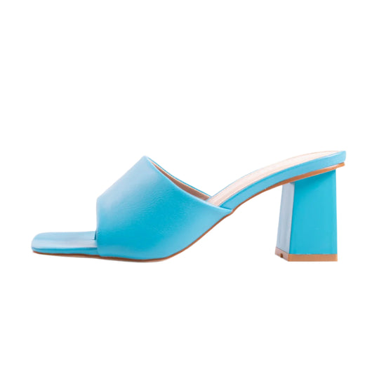 RAID Pia Heeled Mule in Blue