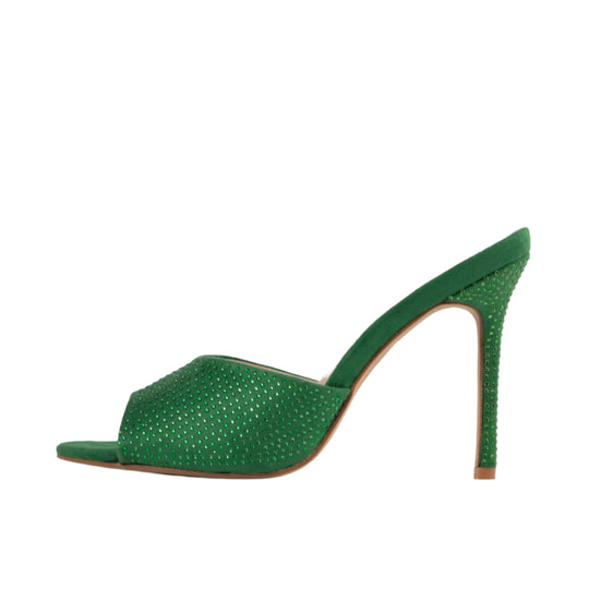 RAID Aamirah Heeled Mule in Green