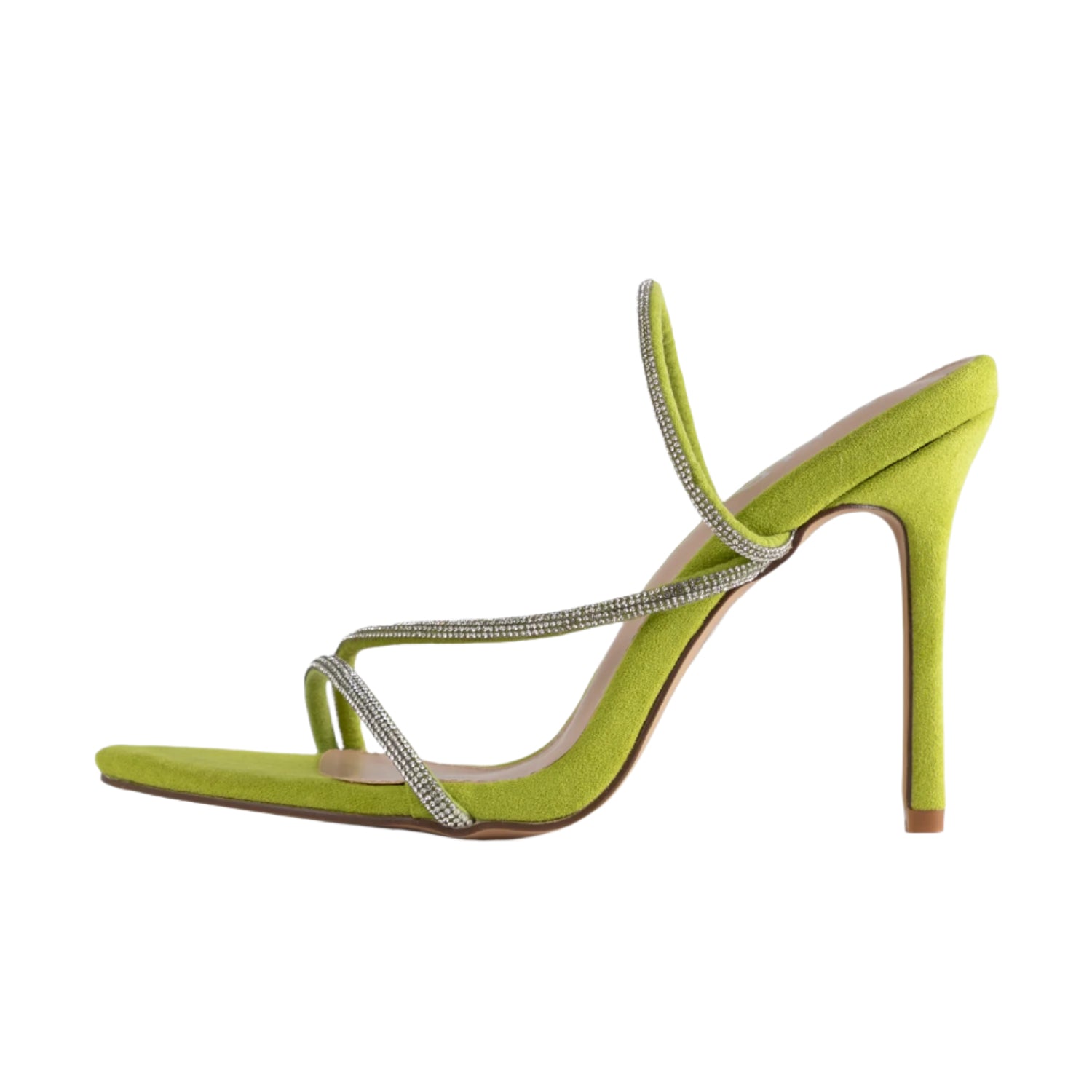 RAID Adila Heeled Mule in Lime