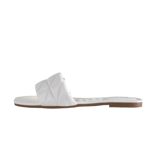 RAID Aerilyn Flat Mule in White
