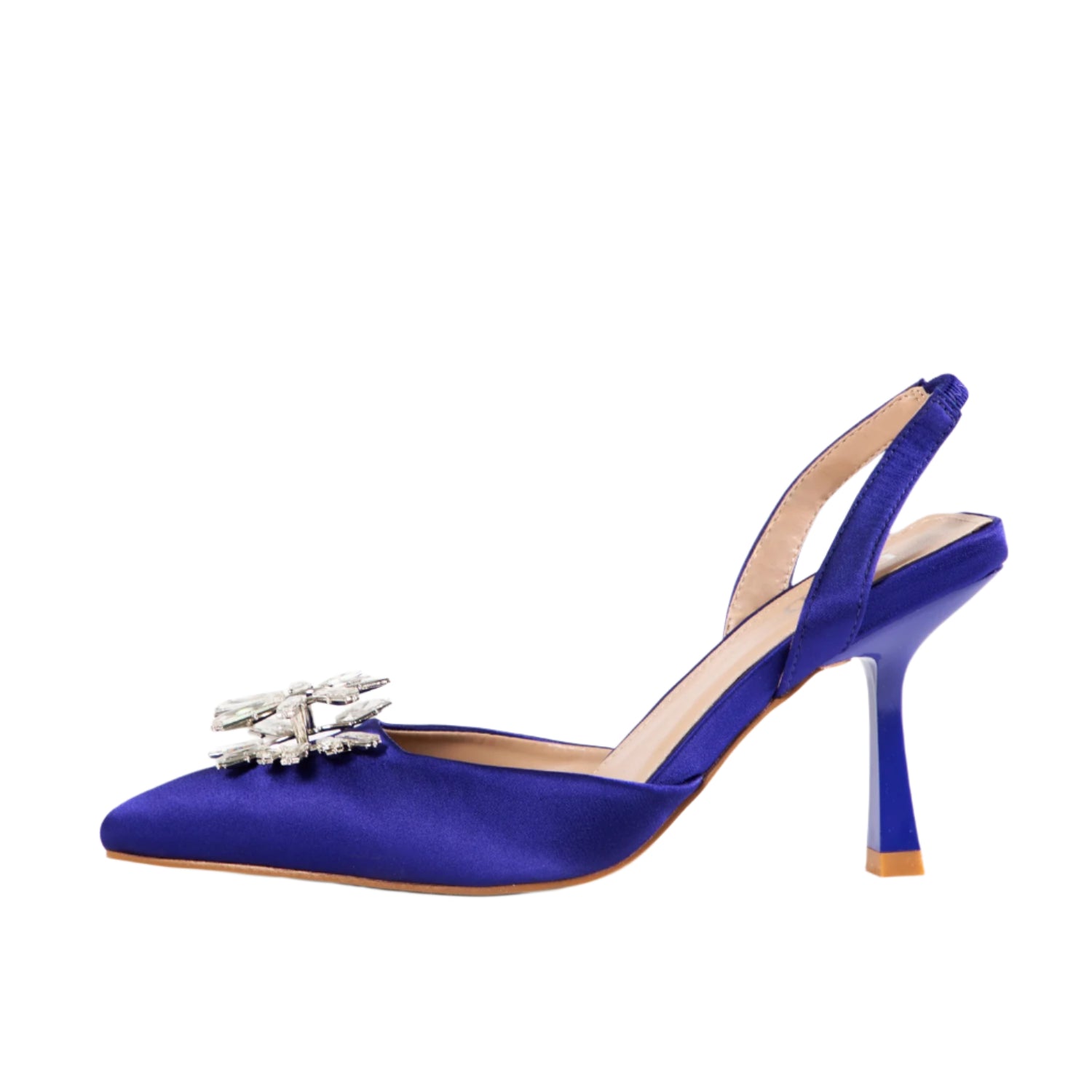 RAID Aisha Slingback Heeled Pump In Blue