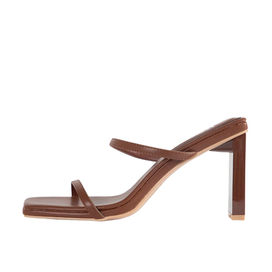 RAID Allen Heeled Mule in Chocolate