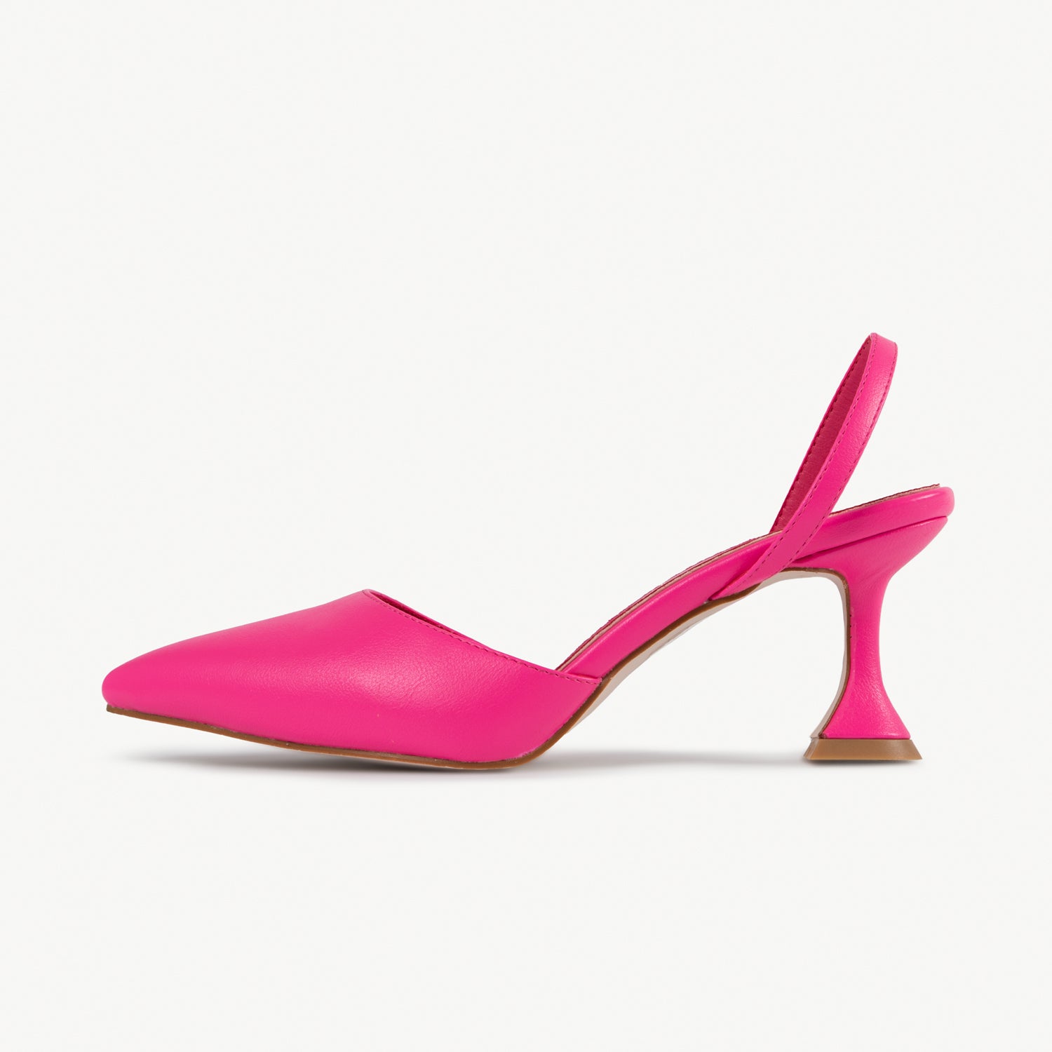 RAID Alyx Slingback Pump in Fuchsia Pink