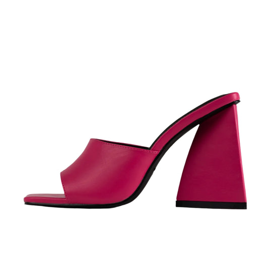 RAID Angel Heeled Mule in Pink