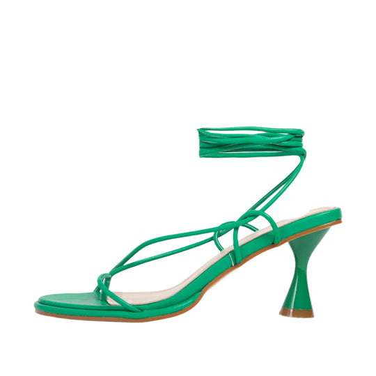 RAID Aydin Lace up Heel in Green