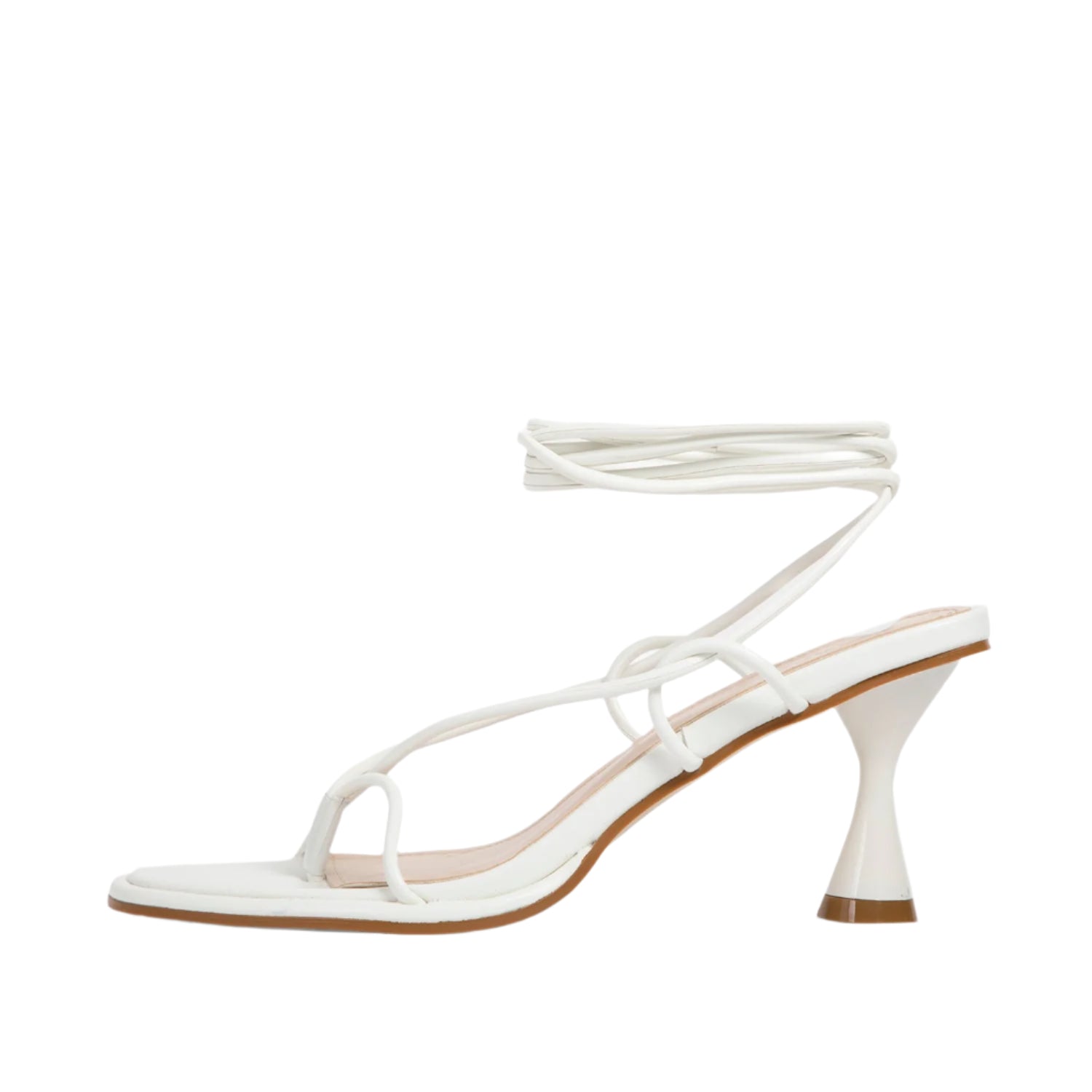 RAID Aydin Lace up Heel in White