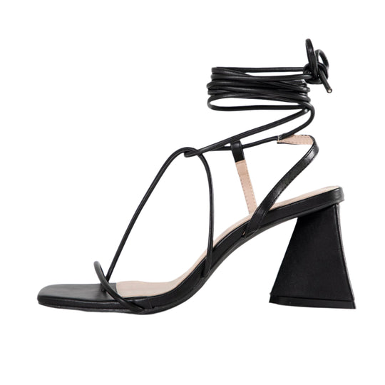 RAID Aysha Strappy Block Heel in Black
