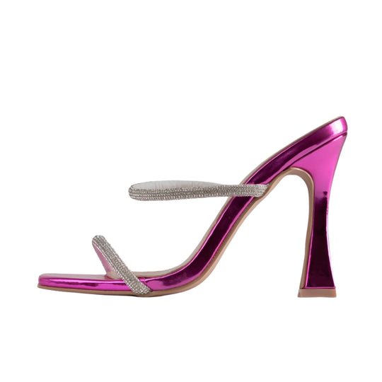 RAID Beulah Heeled Mule in Pink