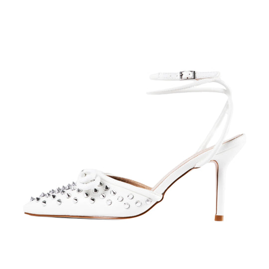 RAID Fawzia Heeled Pump in White