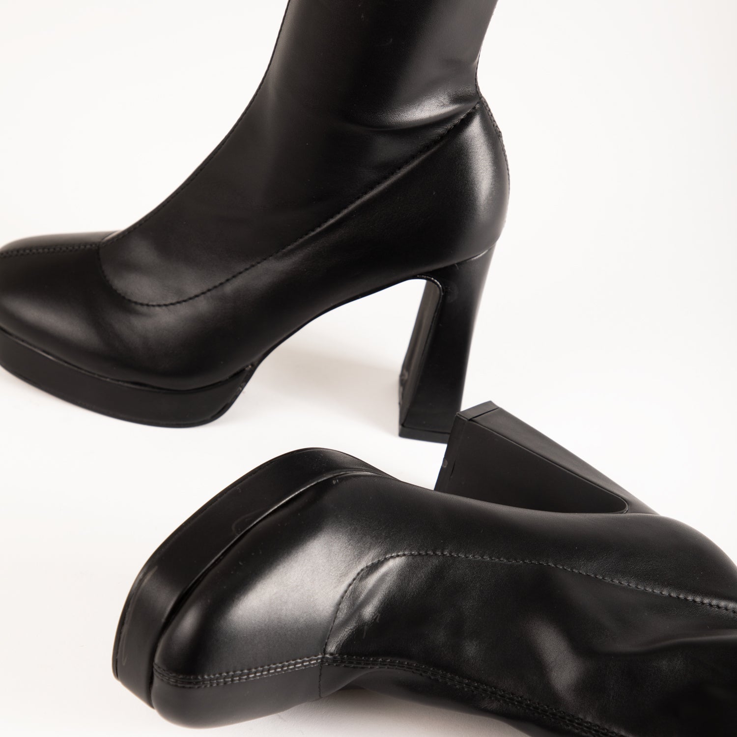 RAID Wide Fit Flynn Platform Ankle Boot