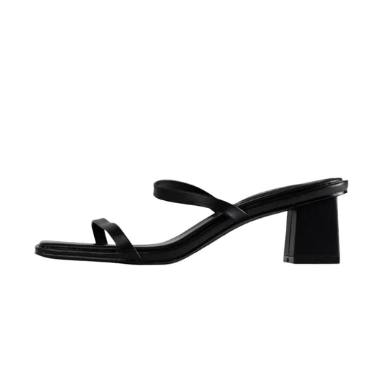 RAID Frieda Block Heeled Mule in Black