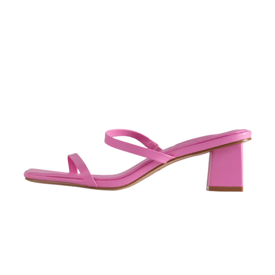 RAID Frieda Block Heeled Mule in Pink