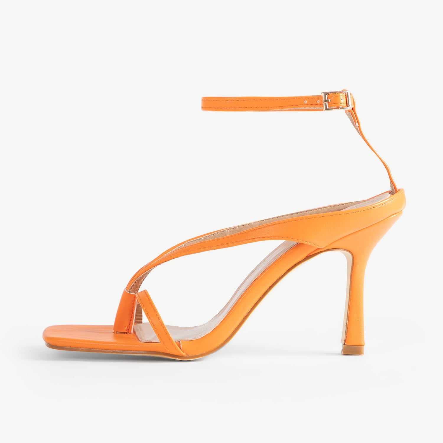 RAID Meeka Heeled Sandal In Orange