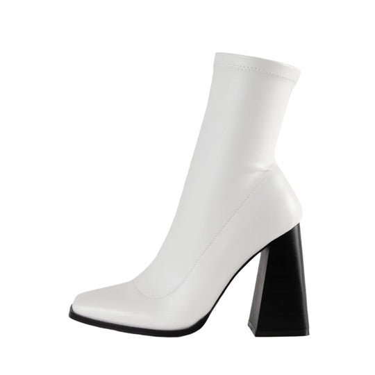 RAID Nadia Sock Boot in White