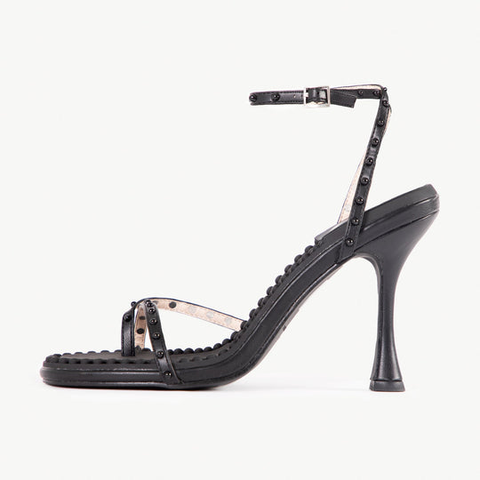 RAID Rian Black Strappy Sandal in Black