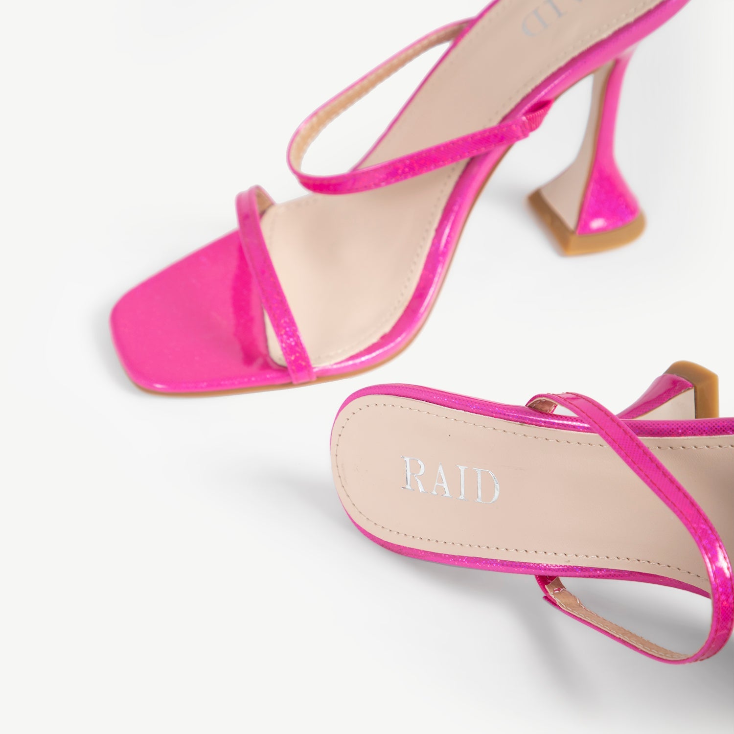 RAID Treesa Heeled Mule in Pink